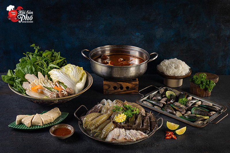 Nhà hàng hải sản với thực đơn đa dạng, hấp dẫn