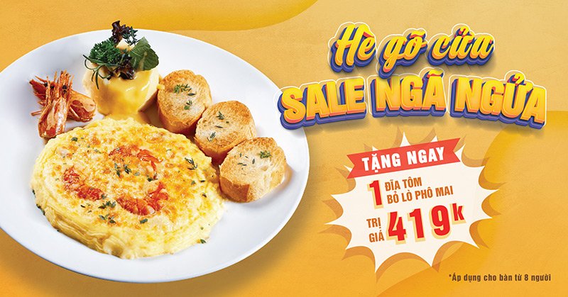 Tặng món BEST SELLER - Tôm bỏ lò phomai