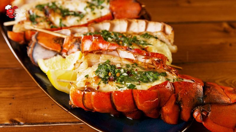 Tôm hùm sốt bơ tỏi