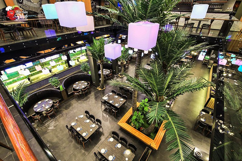 Sảnh chung với sức chứa lên tới 1000 khách