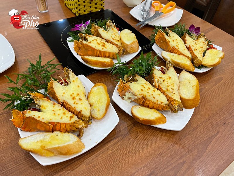 Tôm mũ ni nướng phô mai giòn rụm và béo ngậy