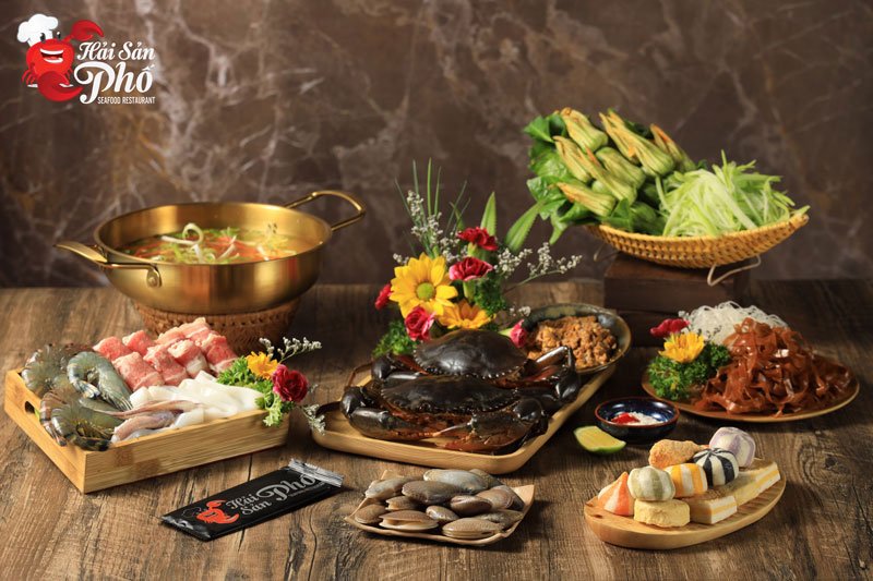 Thực đơn hải sản thơm ngon, tươi mới và trọn vị xứng danh nhà hàng hải sản ngon ở Hà Nội.