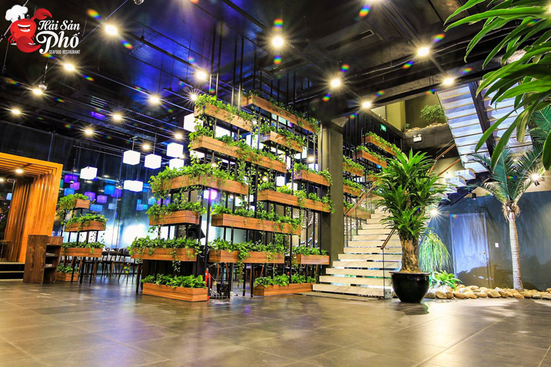 Mọi chi tiết tại nhà hàng đều được chăm chút tỉ mỉ.