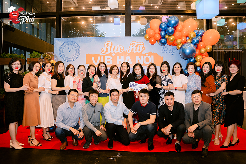 Lễ kỷ niệm “Rực rỡ VIB Hà Nội” tổ chức tại Hải Sản Phố