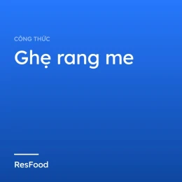 Ghẹ rang me