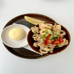 Mực rang muối