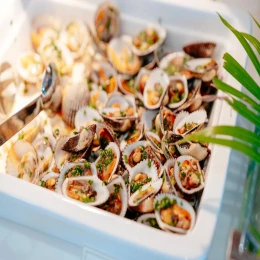 Công thức và cách làm món sò lụa nướng mỡ hành