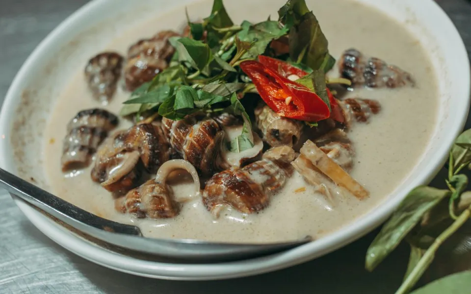m&oacute;n ngon từ ốc bươu