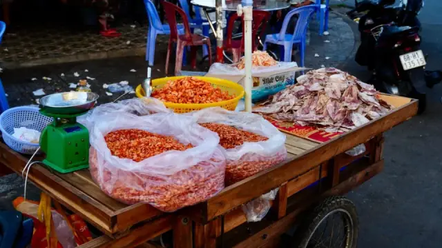 Gia vị từ hải sản: t&ocirc;m kh&ocirc;, mực kh&ocirc;, ruốc tạo vị ngọt tự nhi&ecirc;n