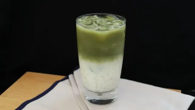 Trà sữa gạo rang thạch matcha: cách làm thơm bùi, mát lạnh tại nhà