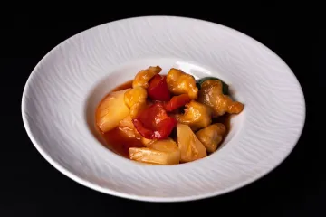 Gà chua ngọt với dứa