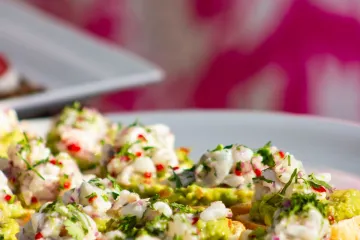 Bruschetta cua bơ