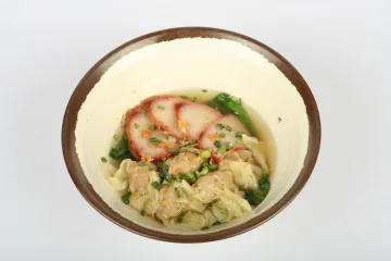 Hoành thánh và xá xíu