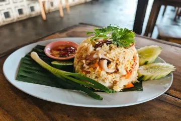 Cơm chiên hải sản