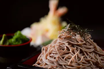 Mì soba và tempura