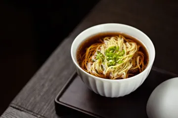 Mì soba nước dashi