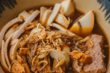 Bún đậu phụ rau