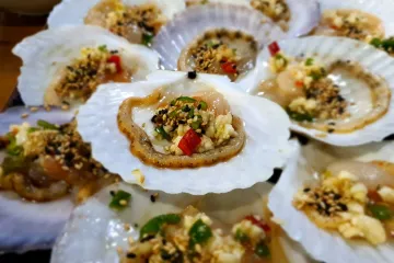Sò điệp nướng gia vị