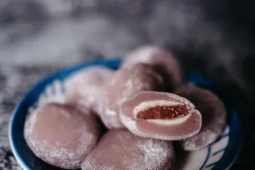Bánh mochi nhân đậu đỏ