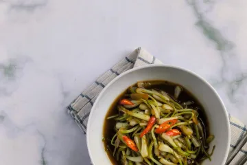 Đậu que xào ớt
