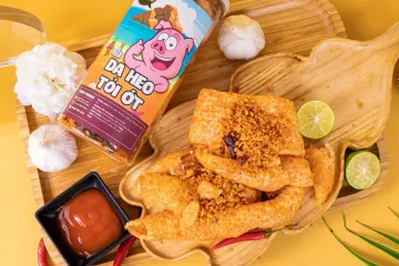 Tóp mỡ rang tỏi ớt