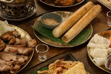 Mâm món Việt truyền thống