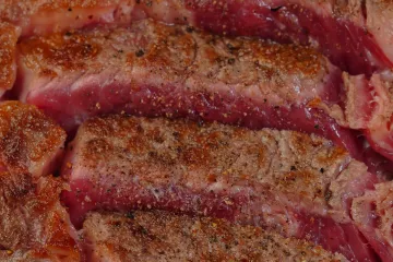 Ribeye nướng thái lát