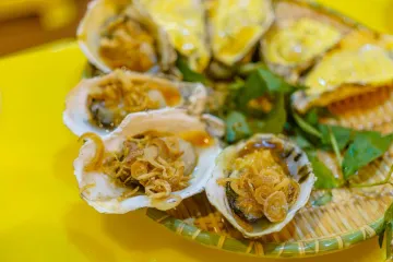 Hàu nướng hành phi