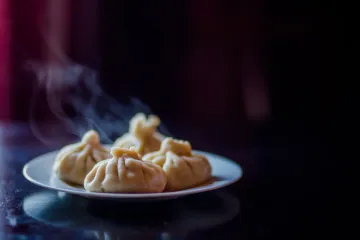 Sủi cảo hấp nhân thịt