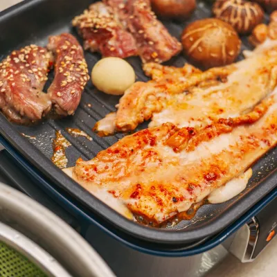 Công thức và cách làm món ba chỉ nướng mè