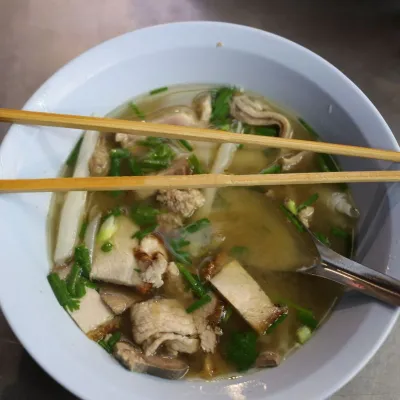 Công thức và cách làm món bánh canh giò heo