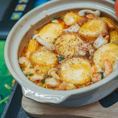 Canh riêu sò điệp