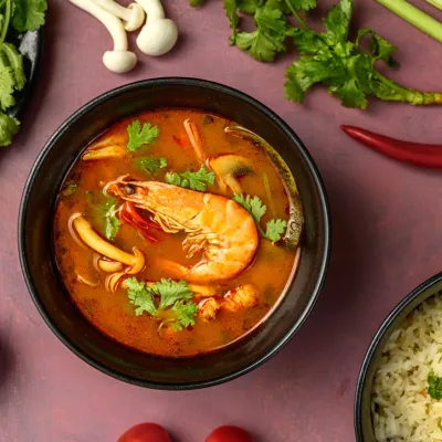 Canh chua rau muống tôm