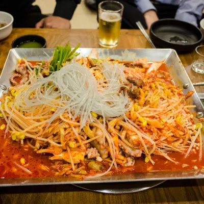 Miến xào cua ghẹ