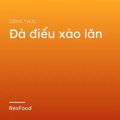 Đà điểu xào lăn