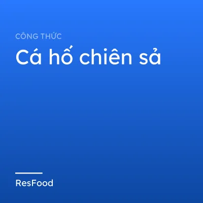 Cá hố chiên sả