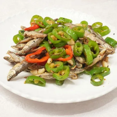 Công thức và cách làm món cá cơm chiên giòn