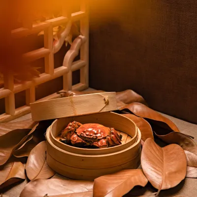 Cua hấp gừng hành
