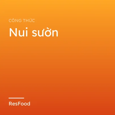 Nui sườn