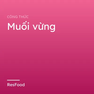 Muối vừng
