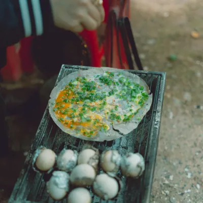 Công thức và cách làm món bánh tráng nướng