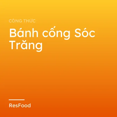 Bánh cống Sóc Trăng