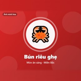 Bún riêu ghẹ