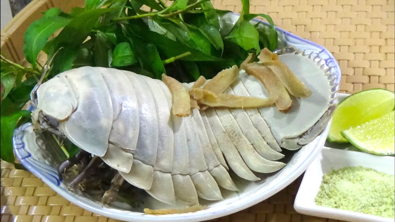 Bọ biển hấp